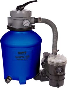 Best above ground pool pump and filter combo